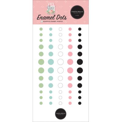 Carta Bella Flower Garden Stciker - Enamel Dots